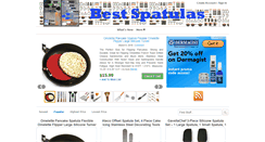 Desktop Screenshot of bestspatulas.com